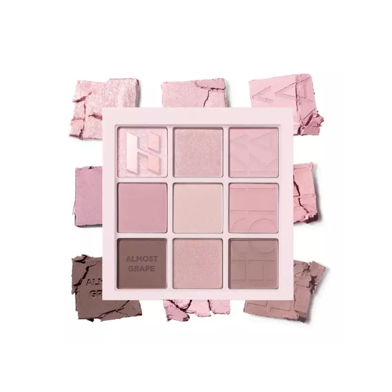 Holika Holika 마이페이브 무드 아이 팔레트 13얼모스트 그레이프 My Fave