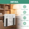 FOROIRON Adjustable Side Laptop Mount, No Drill Desk Storage Organizer,