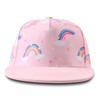 PEECABE Kids Baseball Hat Novelty Flat Brim Toddler Sun Hat