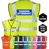 Corporate Togs PARKING ATTENDANT Printed Hi-Vis Vest - High Visibility