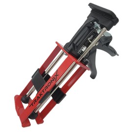 Traktronix Epoxy Dual Component Manual Applicator, Caulking Double Cartridge Caulk Gun Panel Bond Adhesive Applicator for 200 ml/6.75 fl oz Mix Ratio 1:1 and 2:1 08571 08115 08116