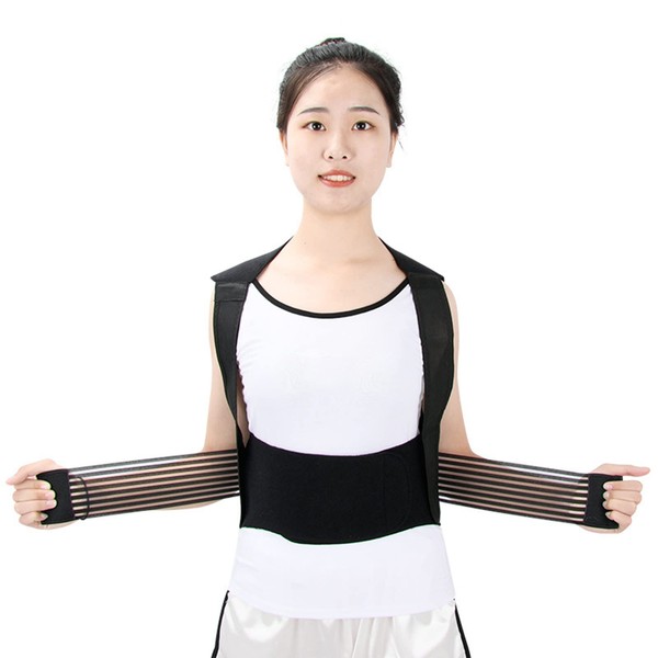 Self-Heating Shoulder Warmer Magnetic Therapy Health Vest for Back Shoulder Neck Heat Cushion Heat Poncho Back Protector Heat Therapy Shoulder Support Waist Support for Shoulder
