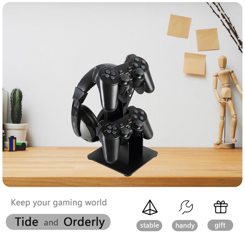 Andchi Controller Holder 3 Tier, Metal Controll Handle Grip and