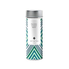 Art of Tea | Pacific Coast Mint 1oz (Organic Peppermint and Organic Spearmint Tea) | Artisan Loose Leaf Tea Tin