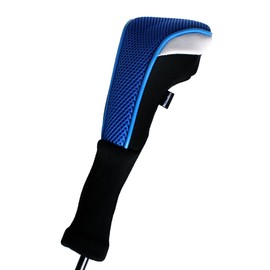 Andux Long Neck Golf Hybrid Club Head Covers with Dial No. Tag CTMT-02 (Blue,4pcs)