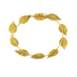 DVOFU Leaf Headband Gold Leaf Laurel Wreath Crown Hairband Greek Women Headdress Party Decoration Accessories for Wedding Party Photo Shoot Props
