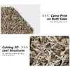 BASSDASH Camo Netting with Back Meshing Camouflage Mesh Water Resistant