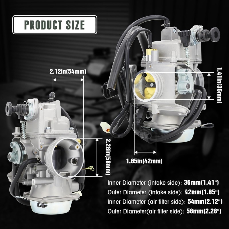 Carburetor Kit for Honda TRX500 - Fits Foreman Rubicon 500