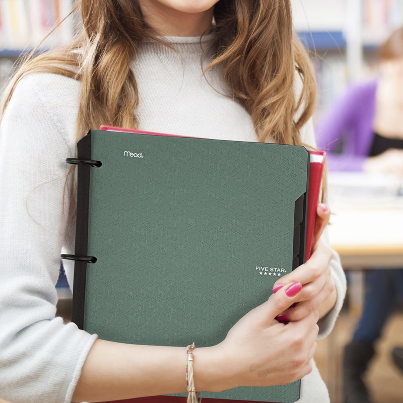 Five Star Flex Refillable Notebook + Study App, College Ruled