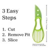 Generic Avocado Slicer 3 in 1 Tool Cuts, Pits, and