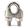 20PCS M5 Wire Rope Clip Cable Clamps 304 Stainless Steel