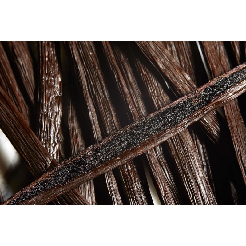 25 Premium Vanilla Beans Grade B - Whole Non GMO