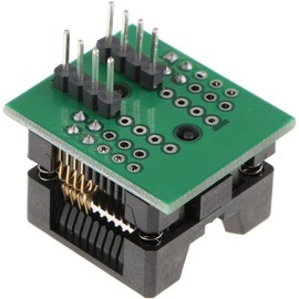 YMS PARTS IC Conversion Socket, SOP to DIP8, SOP8 (150 mil), Easy to Remove, Convenient for Writing ROMs, Experiments, etc. (1, SOP8 (150 mil) to DIP8)