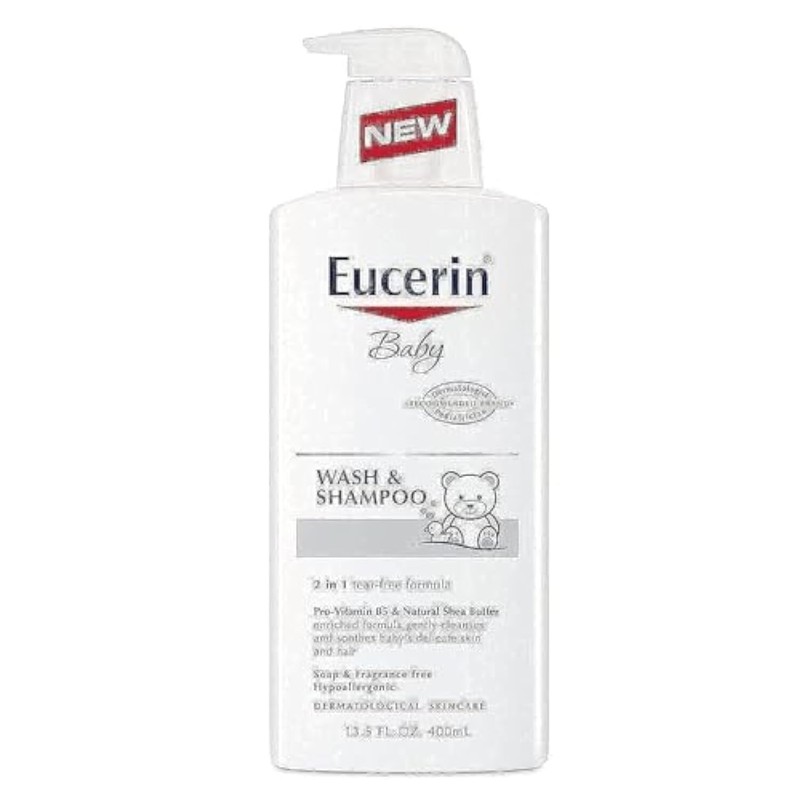 Eucerin Baby Wash & Shampoo - 13.5 oz
