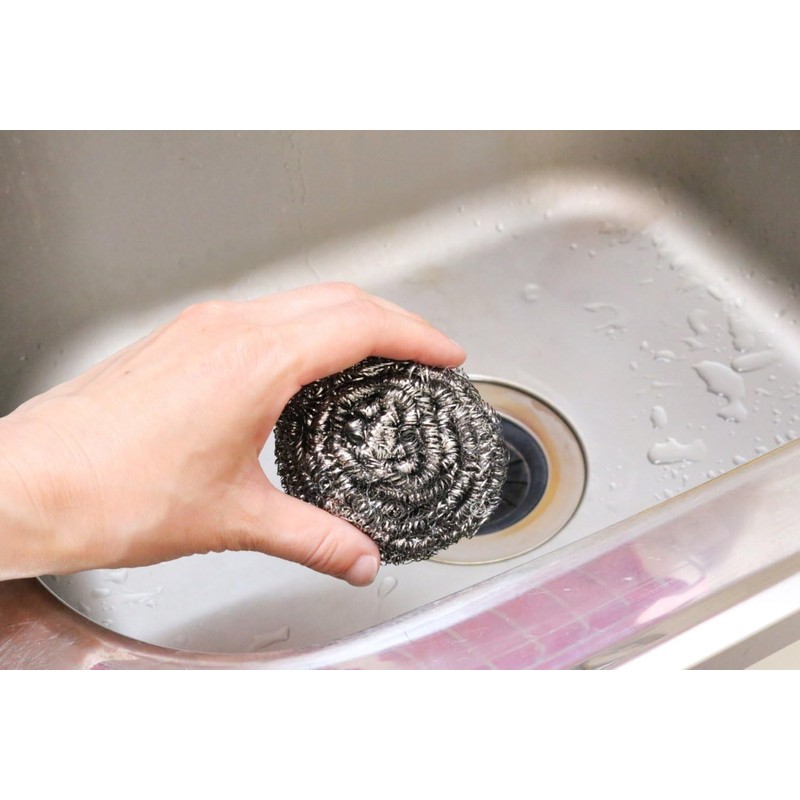 Bonster PK-160 Gold Scourer Stainless Steel Scourer, Approx. 1.8 oz