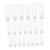 Healeved 30pcs Travel Dispensing Hoses Reusable Toothpaste Tube Lipstick Refillable