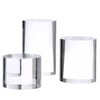 Anopono Acrylic Cube Acrylic Block Transparent Display Stand Exhibition Pedestal