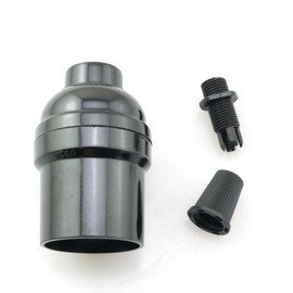 JCBIZ 8PCS Plastic Lamp Holder Plastic Standard Screw-in Socket