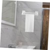 KONTONTY Wall Mounted No Drill Towel Rack Double Towel Bar