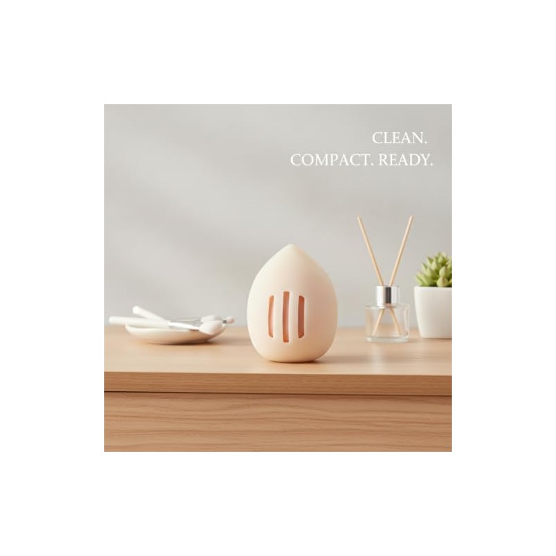 Makeup Sponge Holder, Compact Lightweight Accessory for Travel and Daily