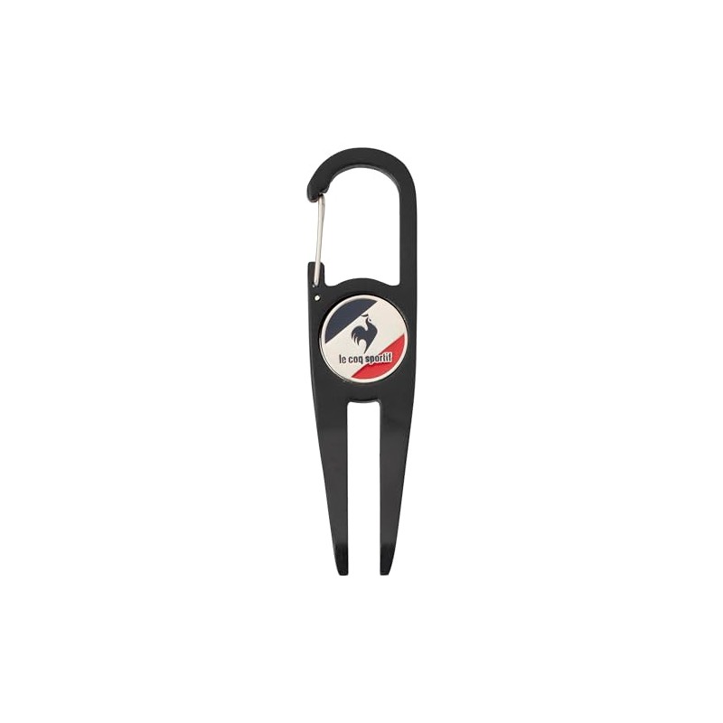 Coq Sportif QQBWJX01 Green Fork, Classic with Marker, Carabiner, Convenient
