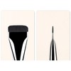 2pcs Flat Foundation Brush for Liquid Makeup, Ultra Thin Flat