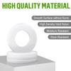Jeboler Pack of 50 Plastic Washers M5, DIN 125 Nylon