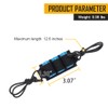 IDOGEAR Battery Storage Holder Cable Organizer with Side Rope 3