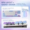 Redragon K707 PRO 80% Wireless Gasket RGB Gaming Keyboard, 3-Modes