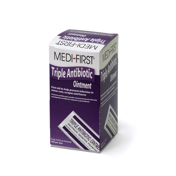 Medique Products 22335 Triple Antibiotic Ointment, 5 Gram, 144 Per Box