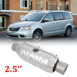 KEEPDSGN For Chrysler Town & Country 08-10 2.5''Inch Car Catalytic Converter Stainless