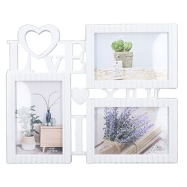 Modern Picture Frame 3 Hole Photo Frame Tabletop Decorative Photo Fram for Bedroom Office