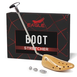 Eagle Premium Professional Boot Width Stretcher, Adjustable Boot Stretcher for Wide Feet Men & Women (Women's Medium 6.5-9)
