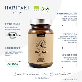 Organic Haritaki Capsules (500 mg)