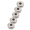 Watch Crown Spare Parts Silver Gold Steel Watch Head for