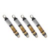 LAFEINA 4PCS Aluminum Threaded Shock Absorber Oil Damper for 1/12