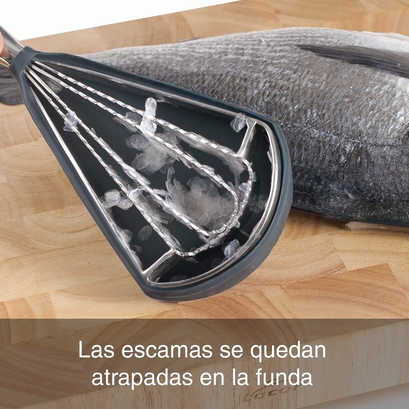 LACOR Fish Separator Stainless Steel 18/10 Grey 27 cm