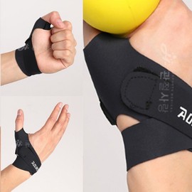 Sports Wrist Band Golf Thin Protective Bowling Tennis Armband Badminton Left*M