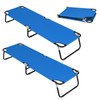 Giantex 2-Pack Folding Camping Cot for Adults, Portable Sleeping Cot