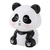 Solar Bobblehead Figures, Panda Car Accessories Welcoming Animal Sculpture Ornament