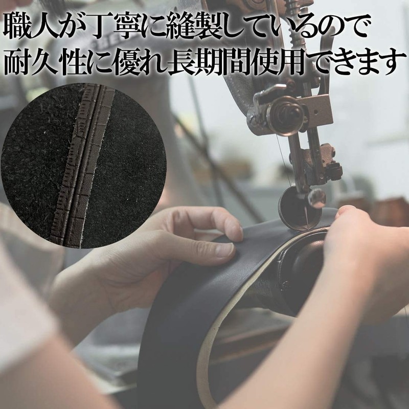 Cat fight Braided Leather Genuine Leather Steering Wheel Cover (Black