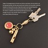 Quick Release Keychain Brass, Detachable Pull Apart Key Rings Separate