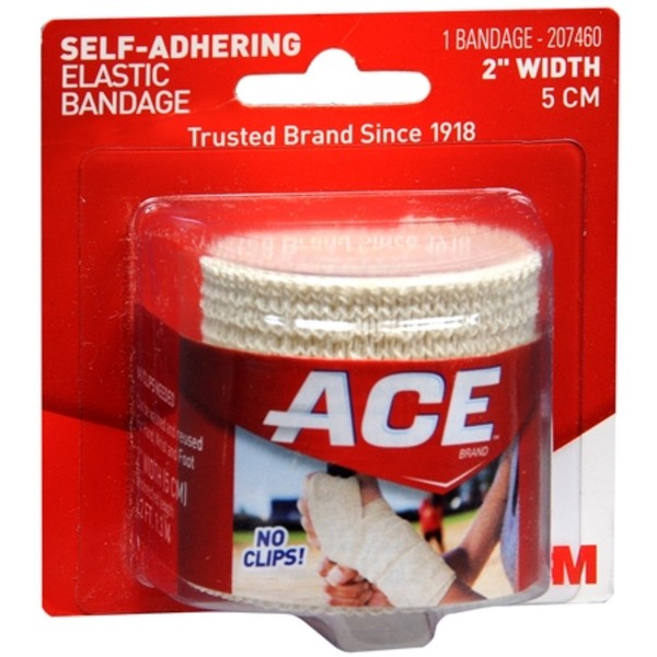 ACE Self-Adhering Bandage 2 Inches 1 Each (Pack of 9)