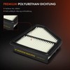Frankberg 1 x Air Filter Insert Petrol Compatible with Civic