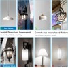 lanyue Motion Sensor Light Bulb,Motion Activated Light Bulb,Motion Bulb Indoor,Motion