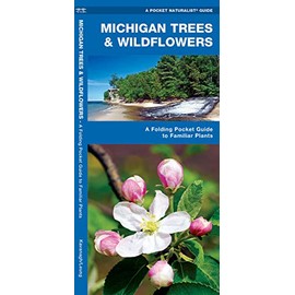 Michigan Trees & Wildflowers: A Folding Pocket Guide to Familiar Plants (Wildlife and Nature Identification)
