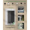 DBVR1W-1 Low Profile Electrical Outlet Box, Outdoor Recessed Outlet Box