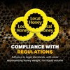 Mann Lake Local Honey Label, Transparent Sticker, Fits Flip Top
