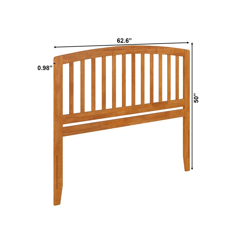AFI Richmond Queen Solid Wood Headboard with Attachable Charger in