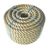 3/4 inch 1 inch Diameter Twisted Manila Rope, Twisted 3